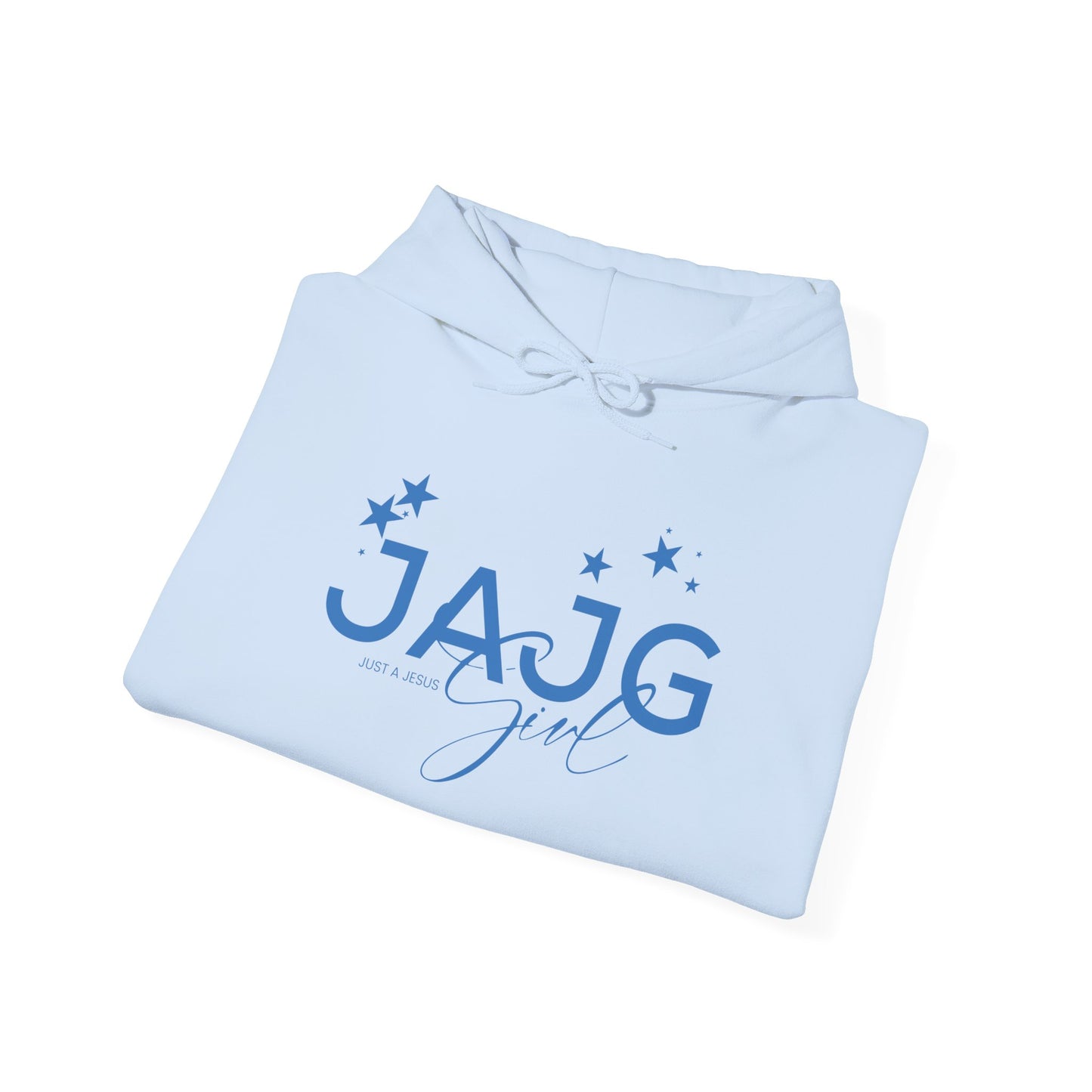 christian sweatshirt - just a jesus girl - women's
