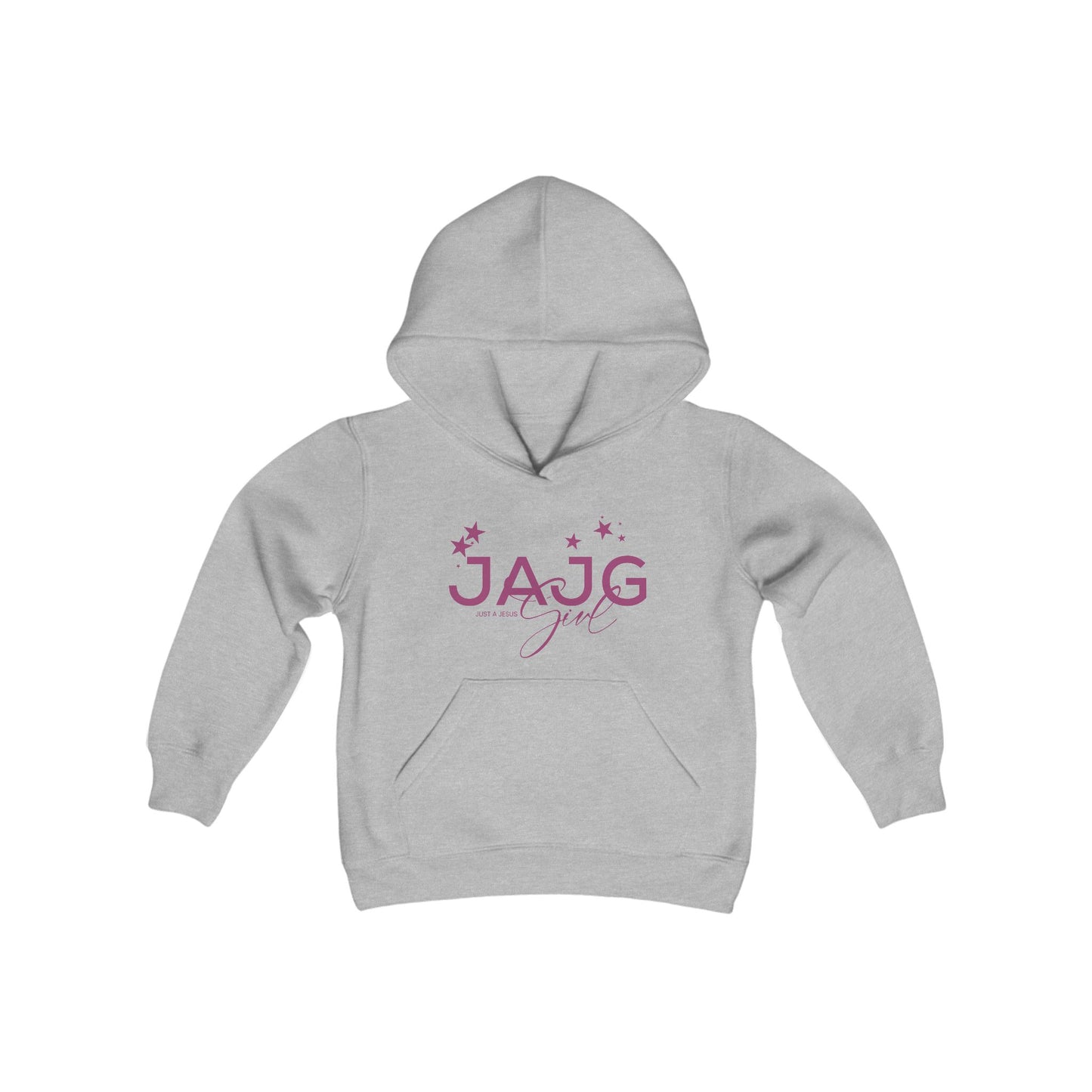 jesus girl youth hoodie - bold faithful christian apparel