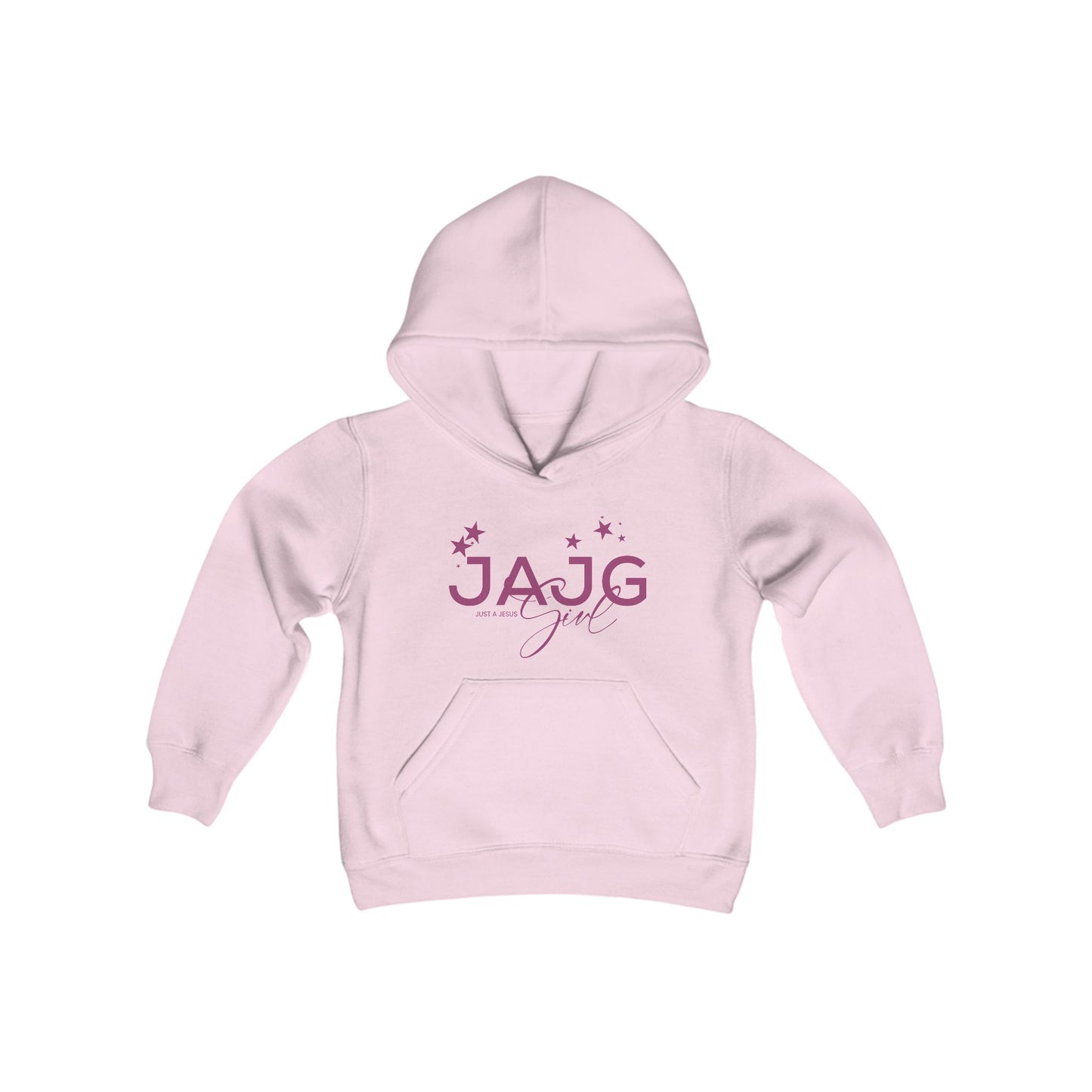 jesus girl youth hoodie - bold faithful christian apparel