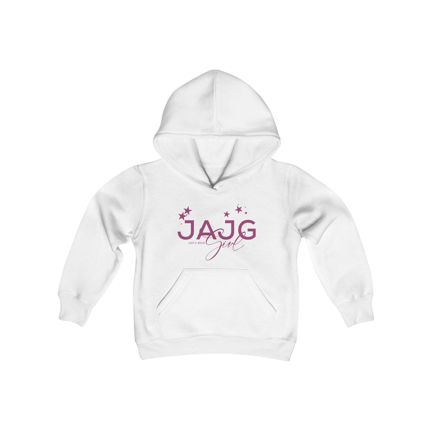 jesus girl youth hoodie - bold faithful christian apparel