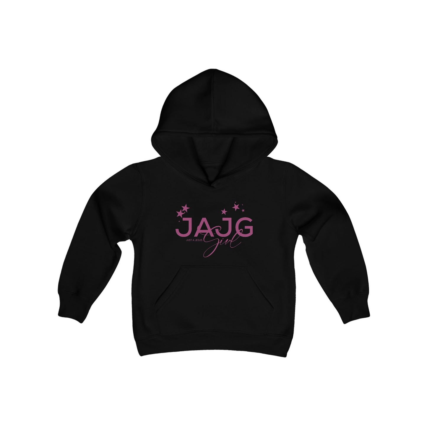 jesus girl youth hoodie - bold faithful christian apparel