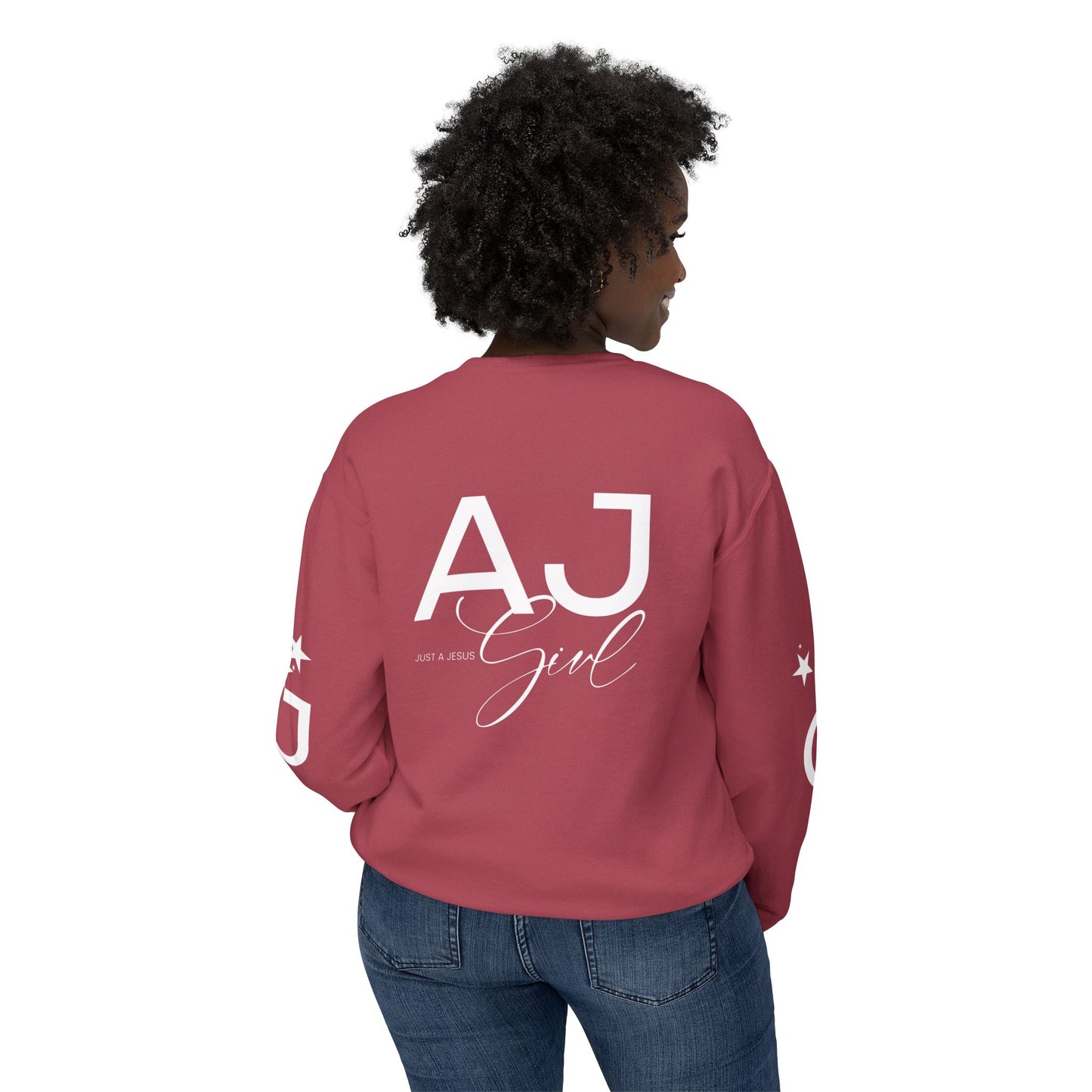adult- back your faith sweatshirt