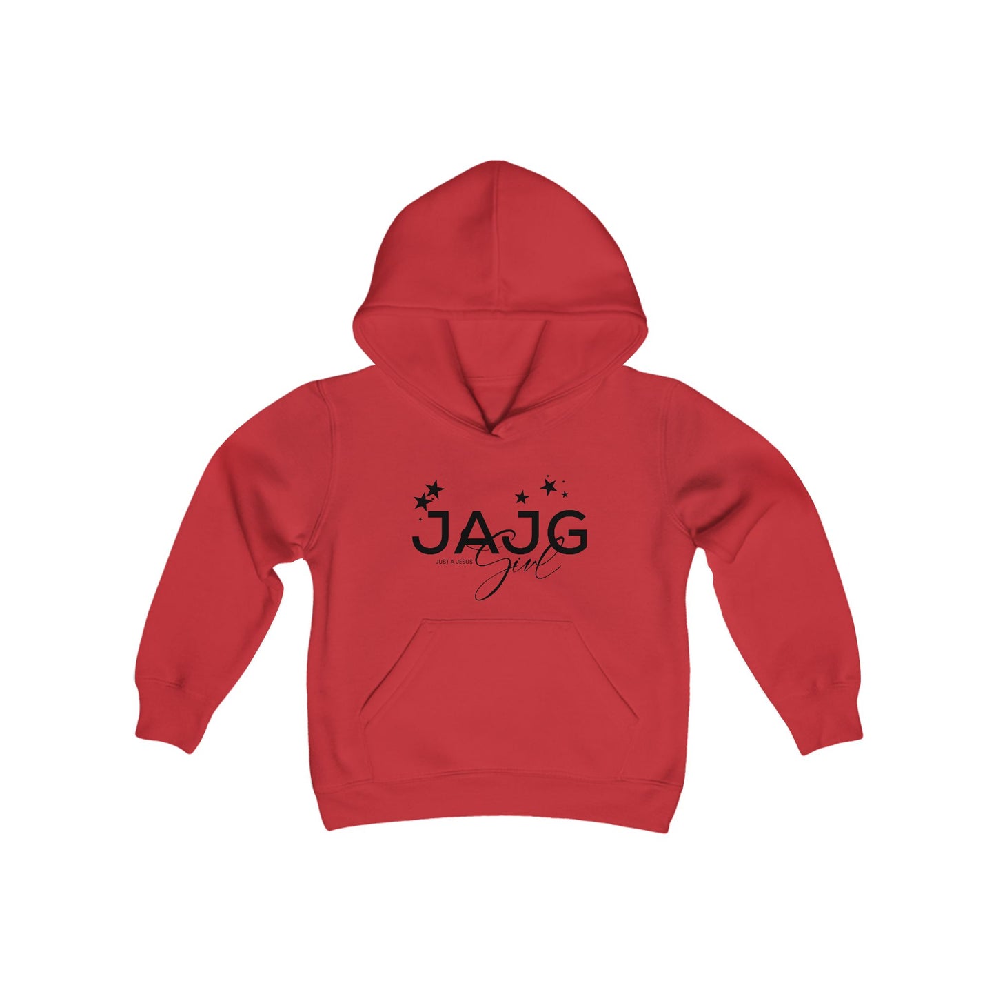 just a jesus girl youth hoodie