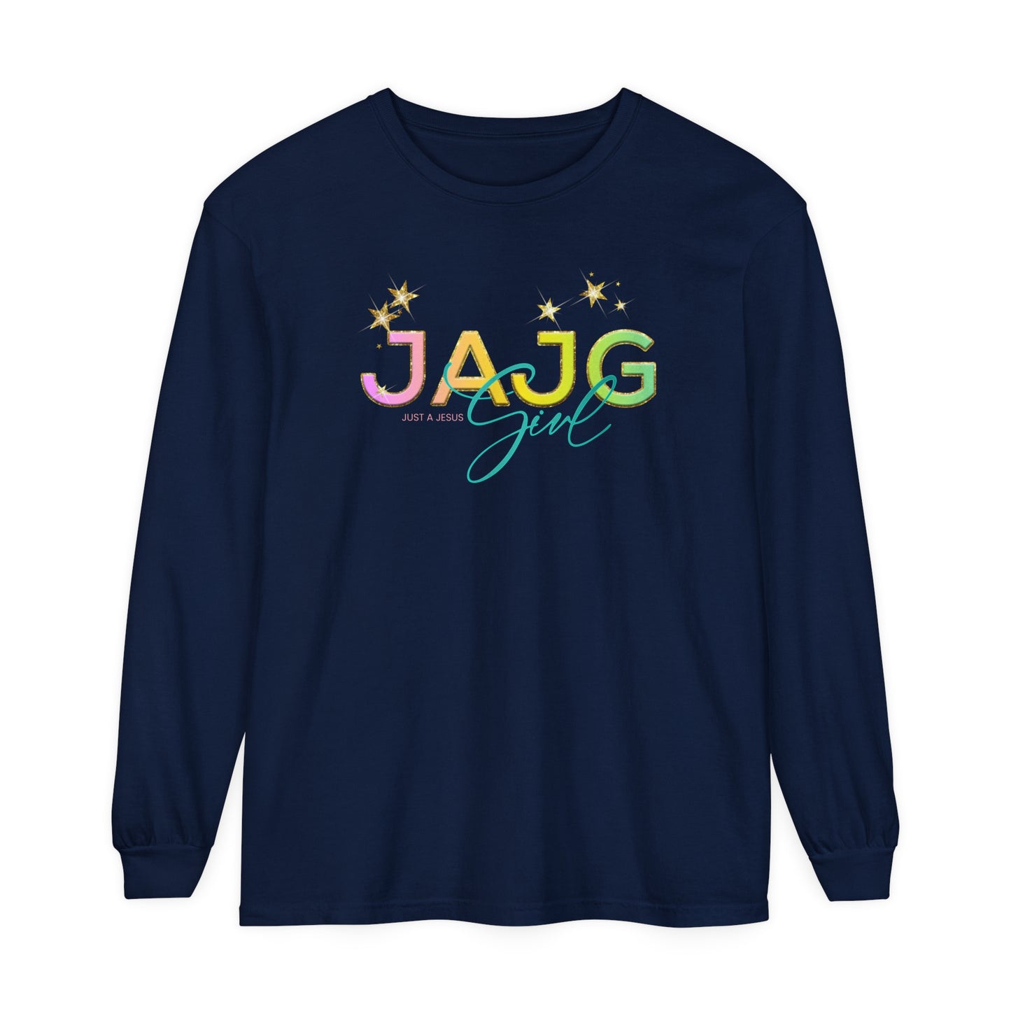 adult- jajg colored long sleeve t-shirt