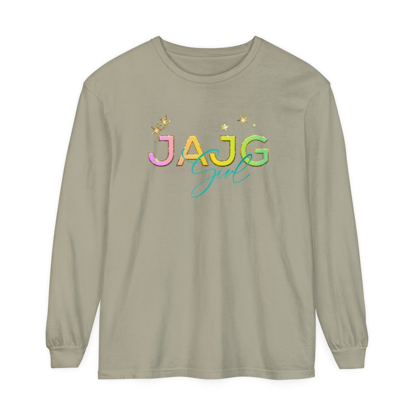 adult- jajg colored long sleeve t-shirt