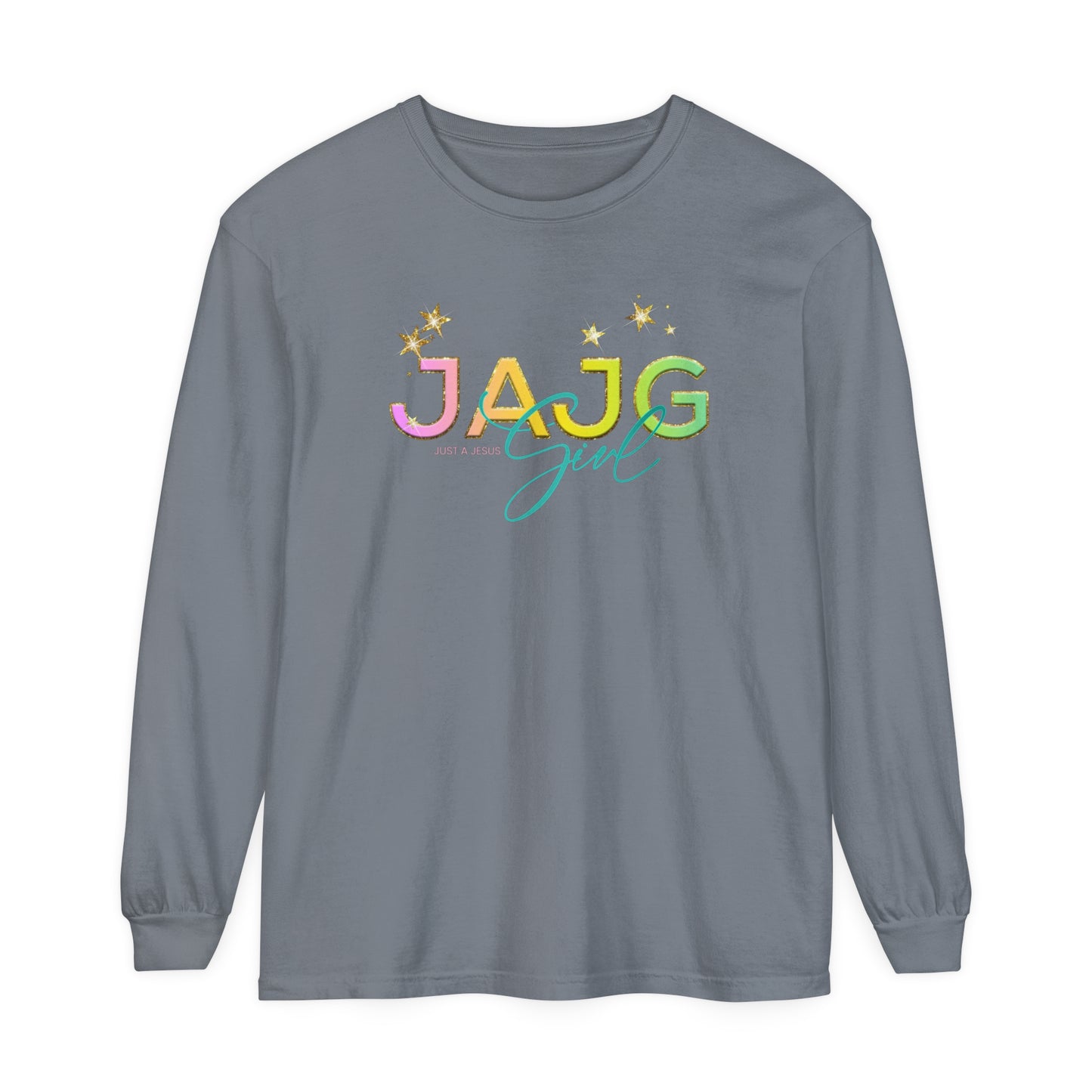 adult- jajg colored long sleeve t-shirt