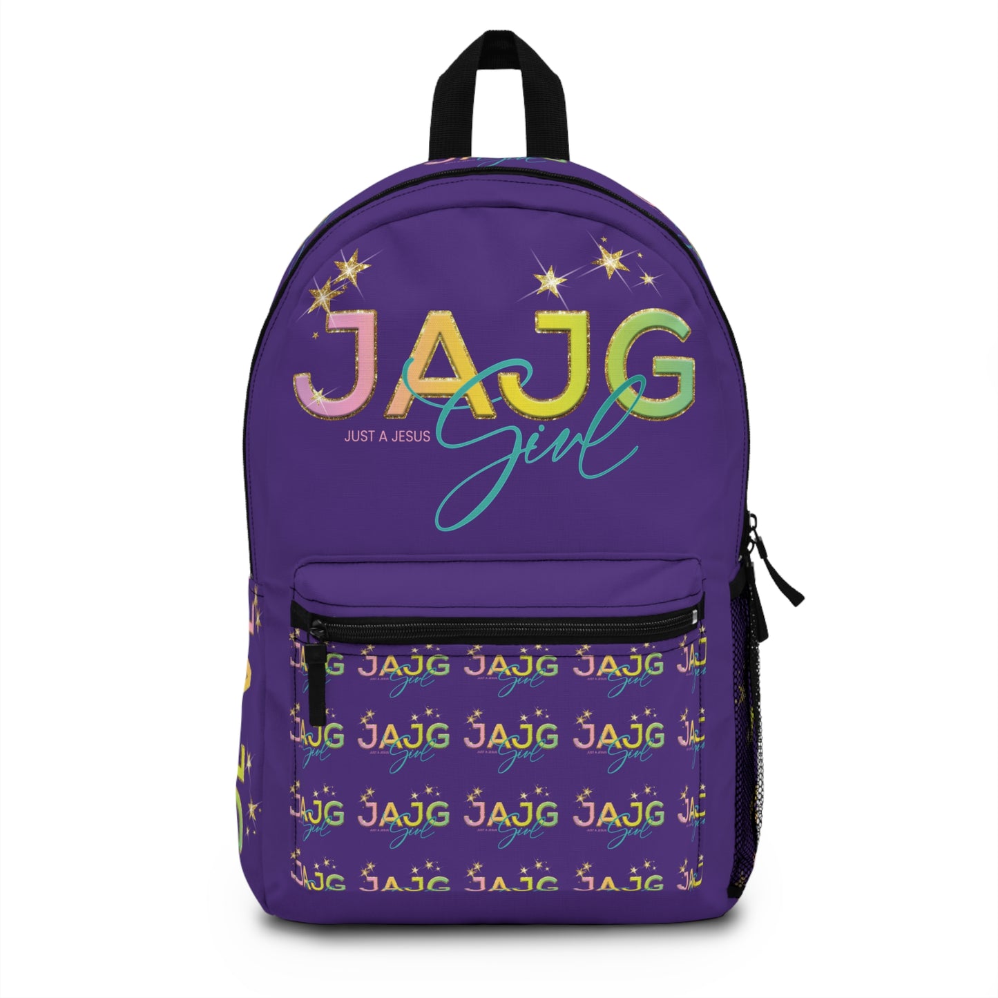 backpack- just a jesus girl: christian confidence bag