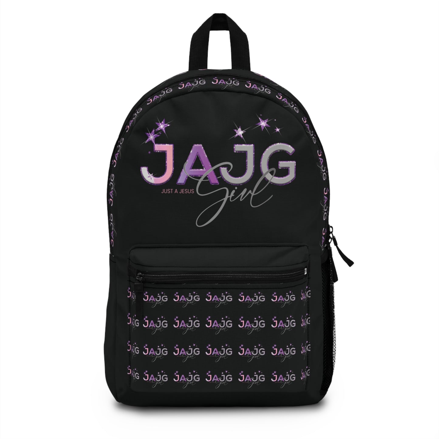 backpack - just a jesus girl christian boldness bag