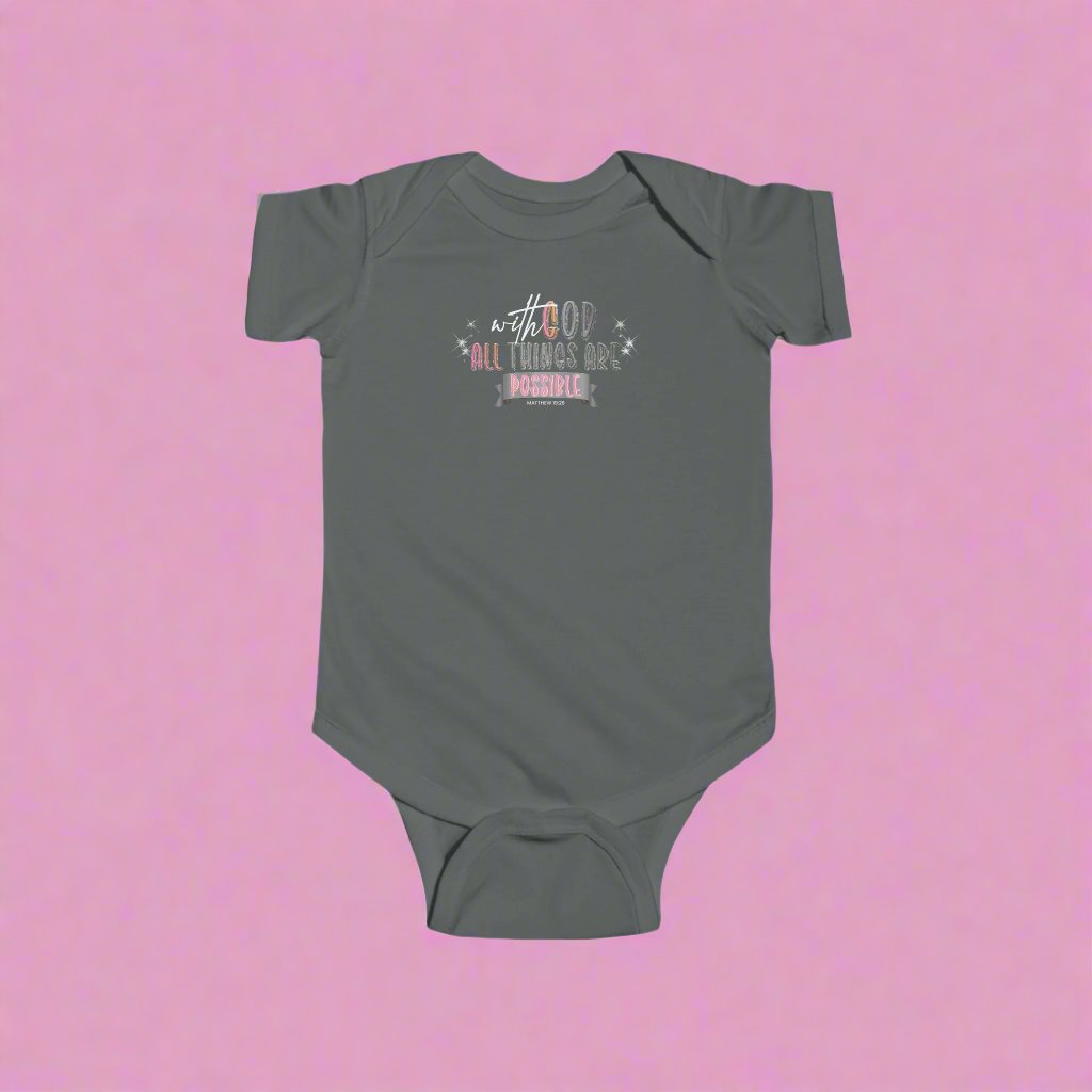 infant fine jersey bodysuit